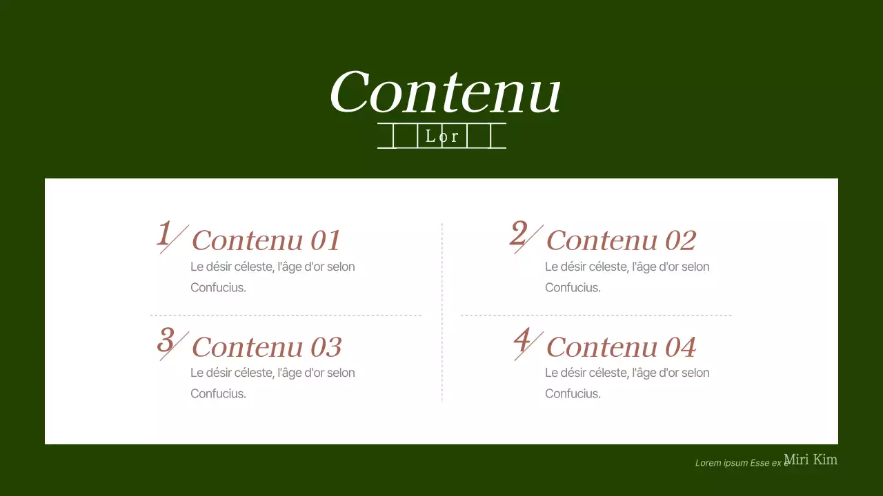 Papier manuscrit vert