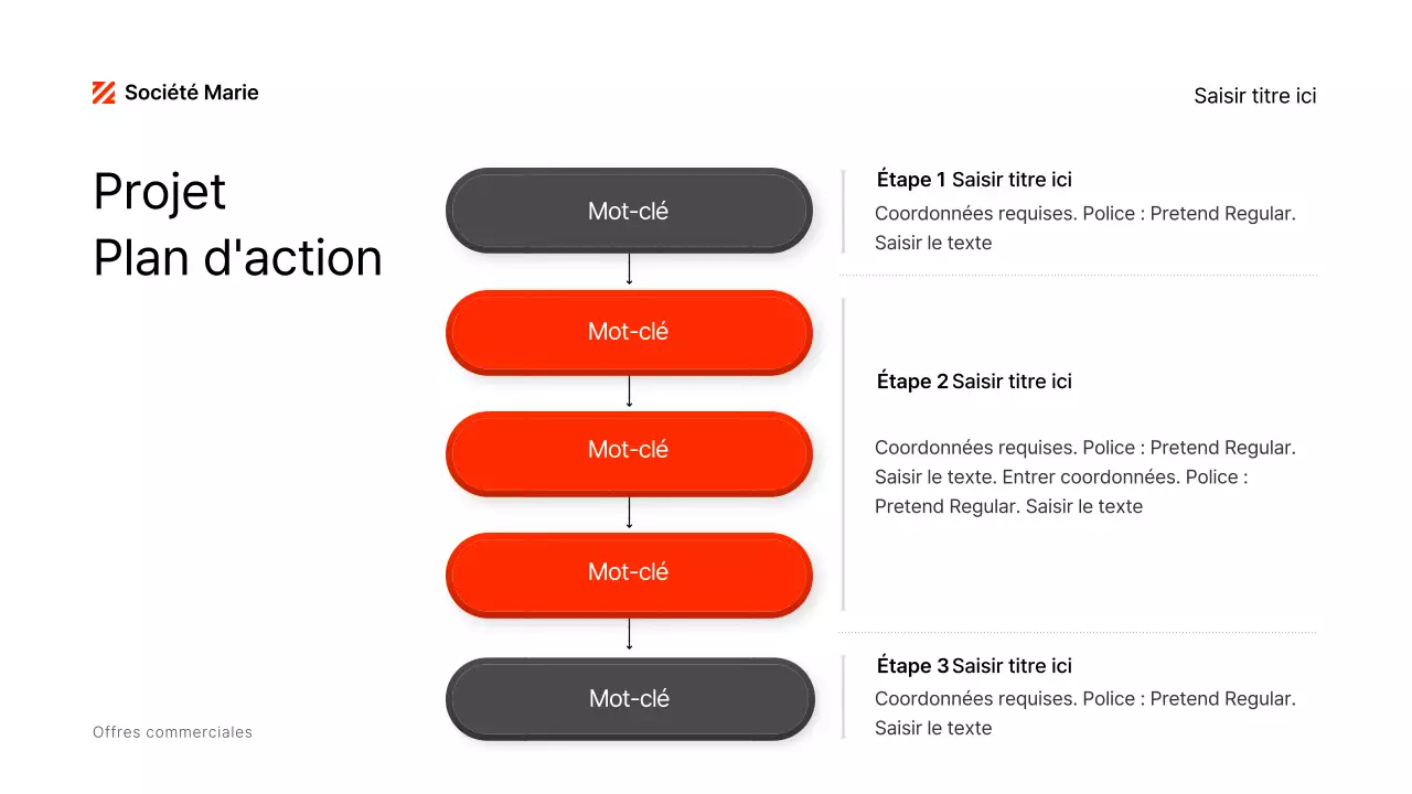 Un kit de style UX tridimensionnel en rouge et gris foncé