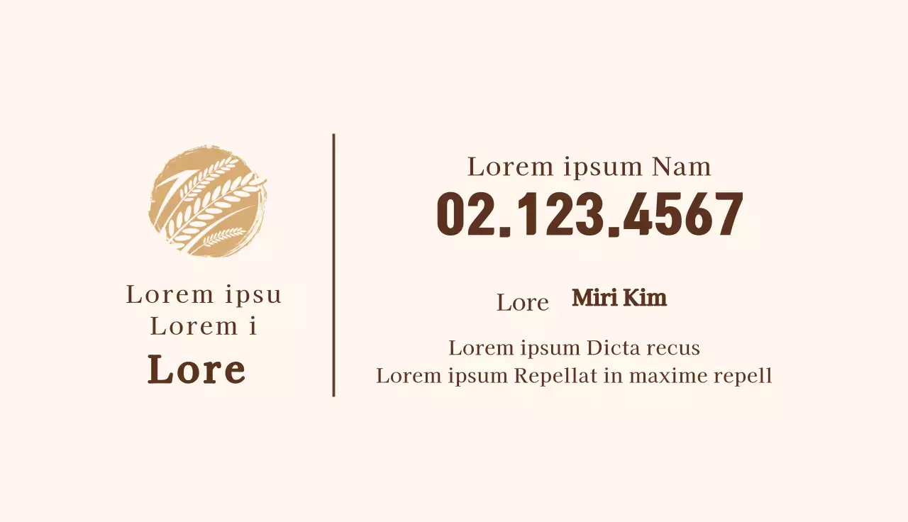 Illustration brune, ferme de riz biologique soignée