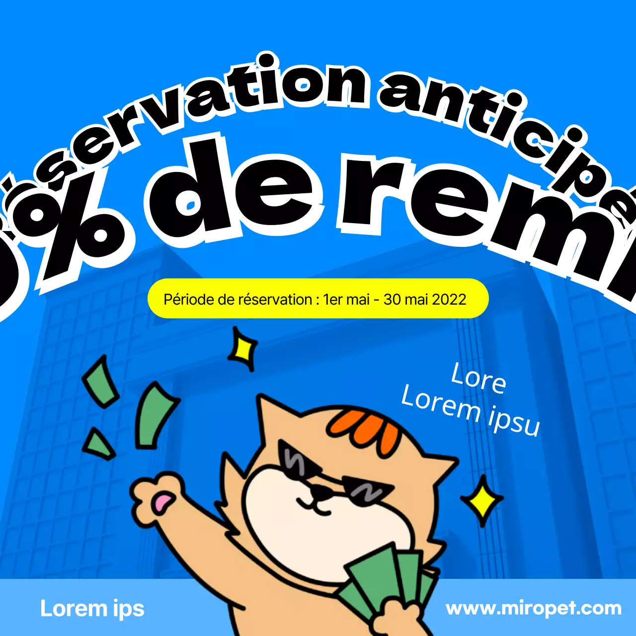 Informations sur les remises accordées pour les précommandes de Blue Cat