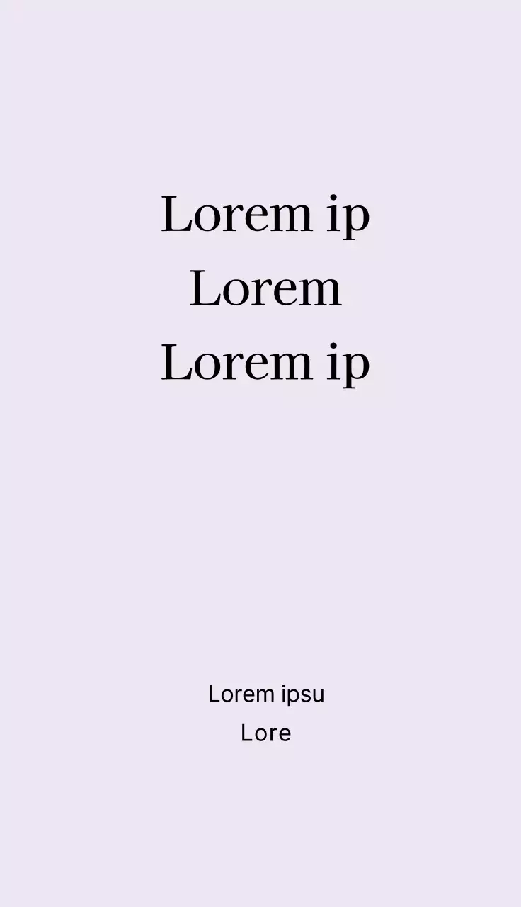 Mauve Ivoire Simple Lettering Beauty