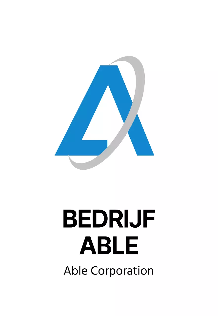 Eenvoudig blauw logo bedrijf logo uithangbord