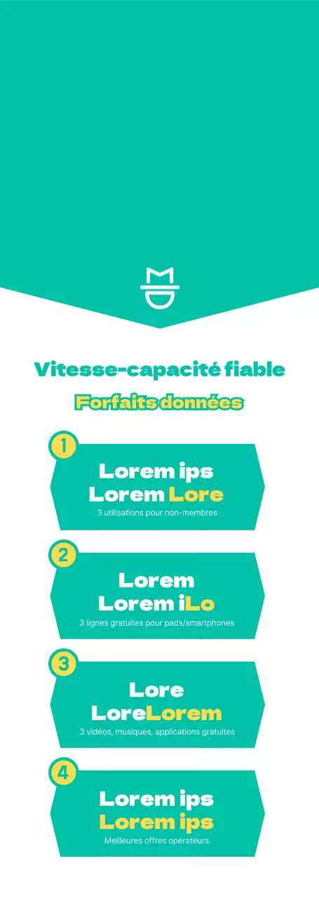 Style épuré en menthe et blanc Instructions de livraison des cadeaux de l'événement Carrier et offres de plan