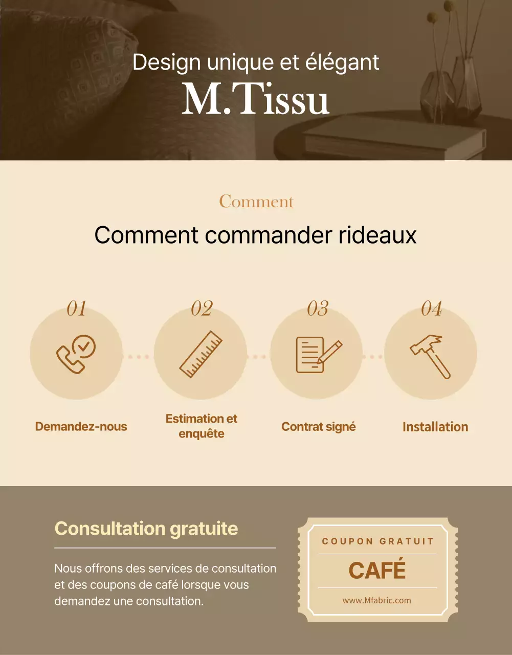 Page de détail des rideaux d'automne