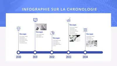 Bluetone Timeline Infographic Company History Business
