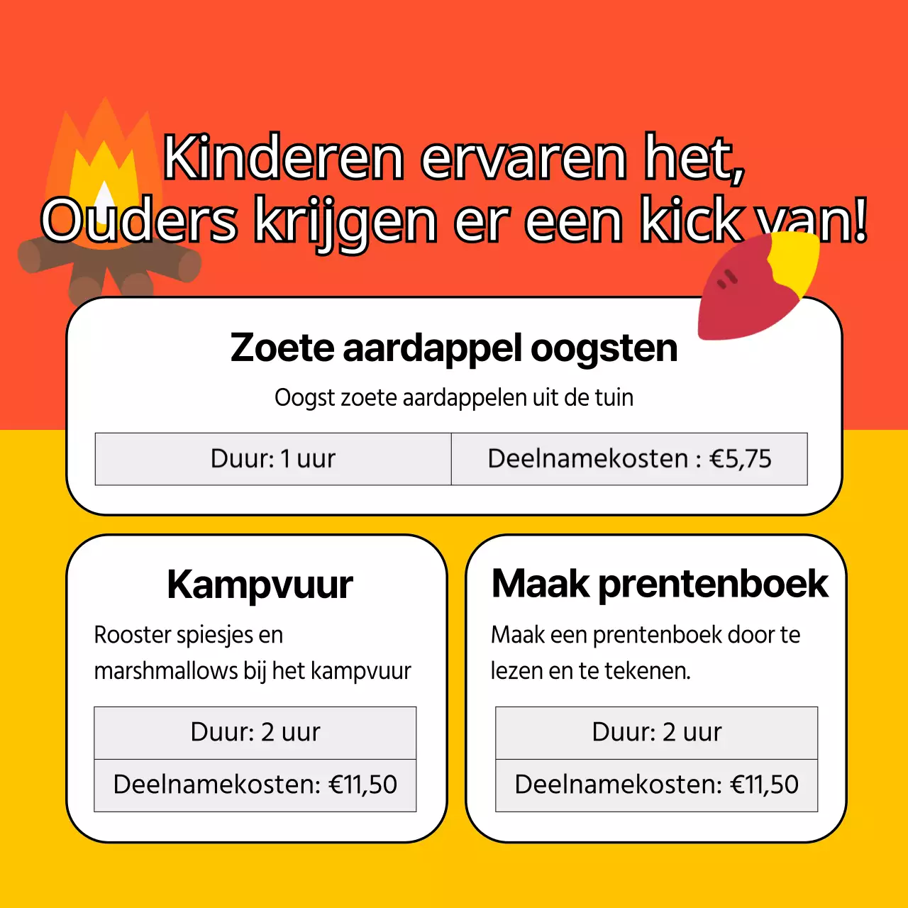 Leuke, kleurrijke en kindvriendelijke plekken om te verblijven