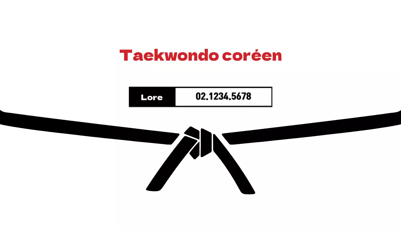 Taekwondo coréen