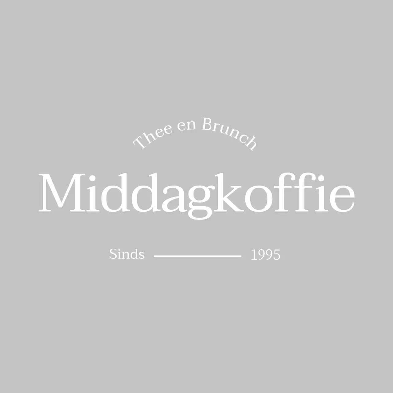Eenvoudige lijnen en een duidelijk café-logo