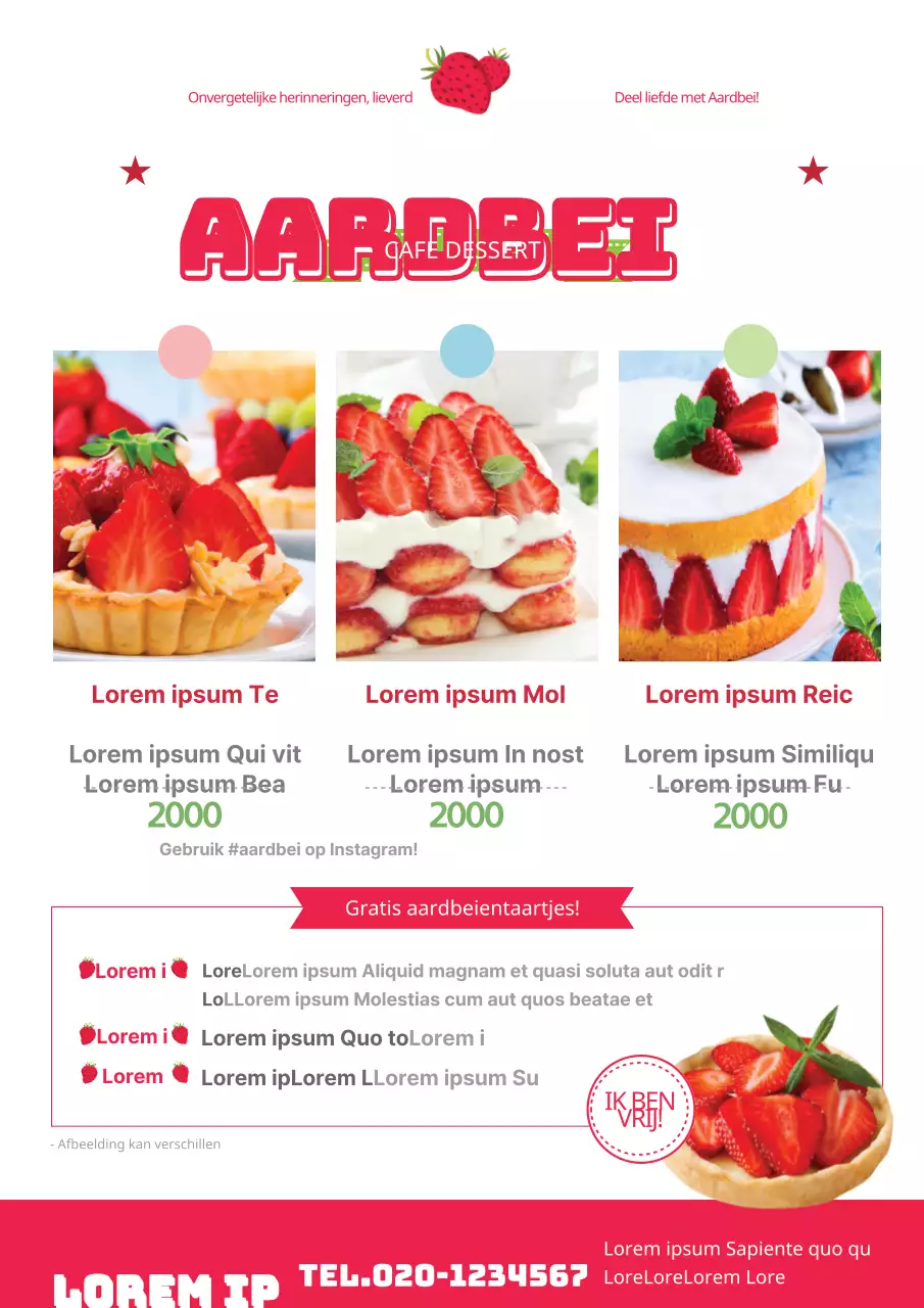 Aardbeientaart