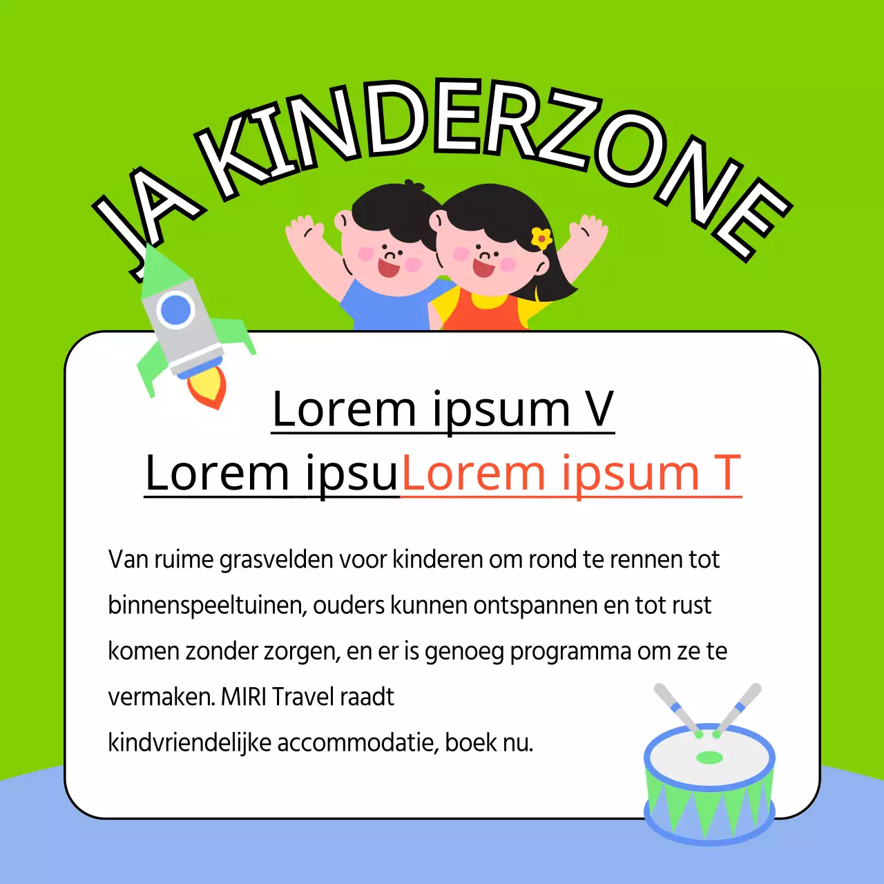 Leuke, kleurrijke en kindvriendelijke plekken om te verblijven
