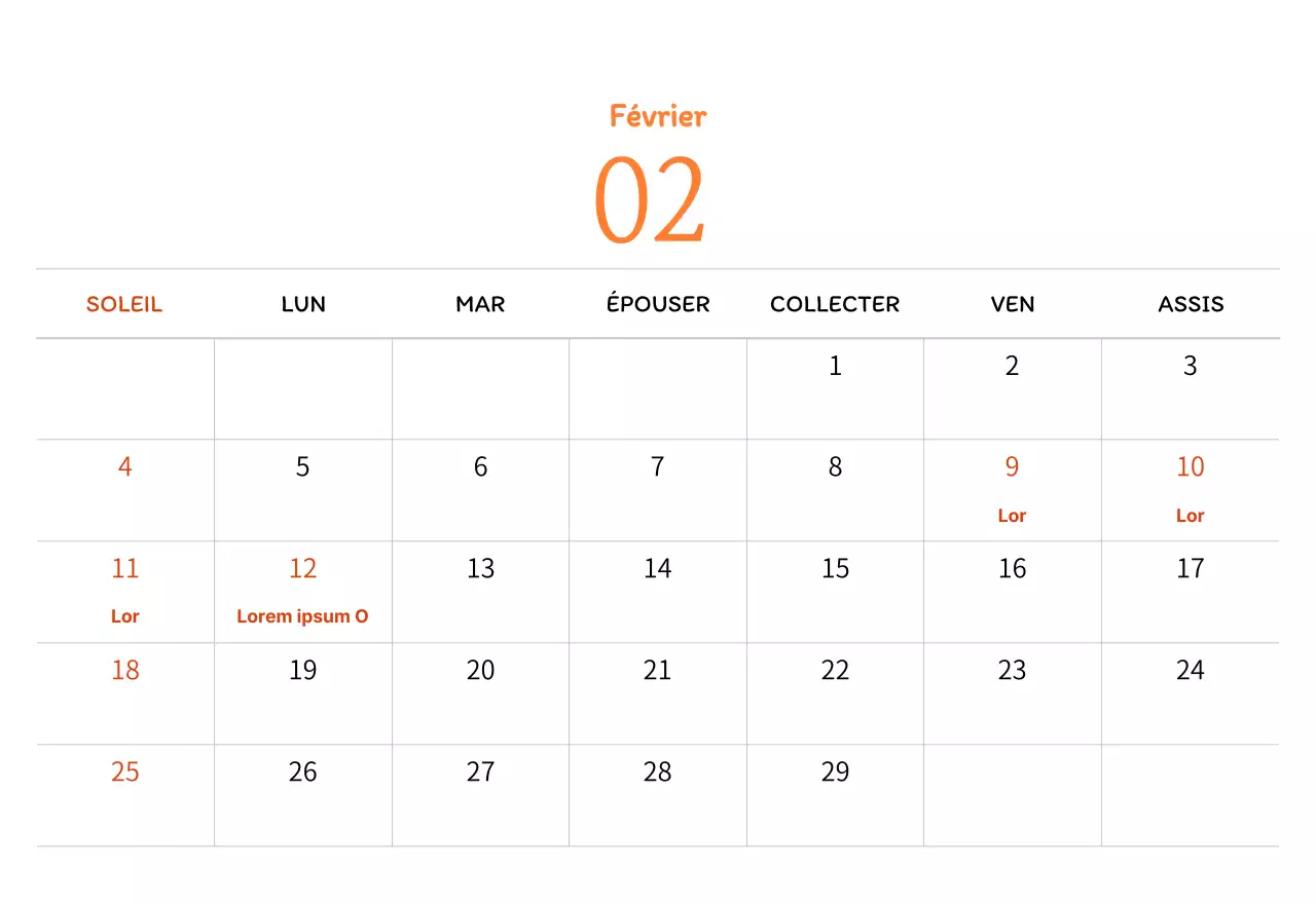 Illustrations de timbres avec un concept chaleureux