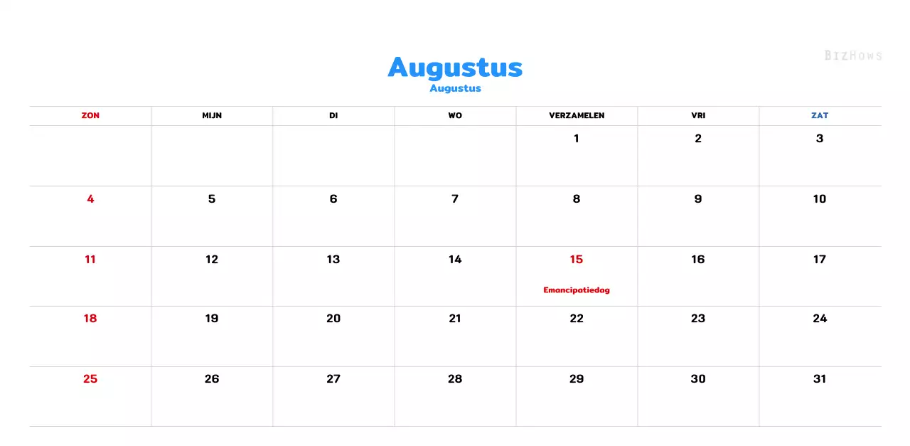 Een warme, geïllustreerde nieuwjaarskalender