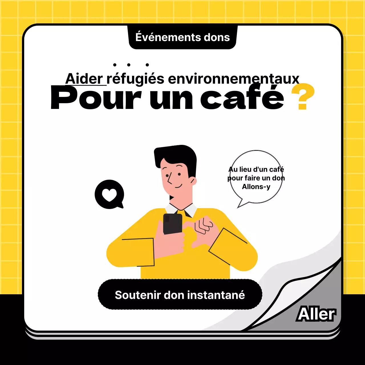 Un simple guide des dons jaune et noir