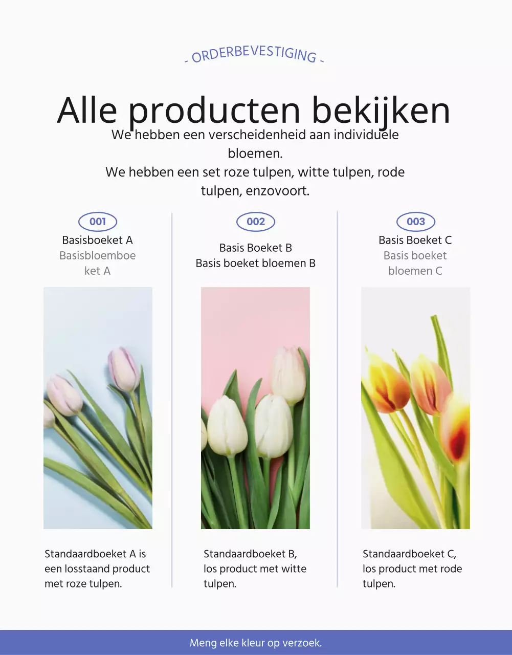 Paarse bloemen uitnodiging thema