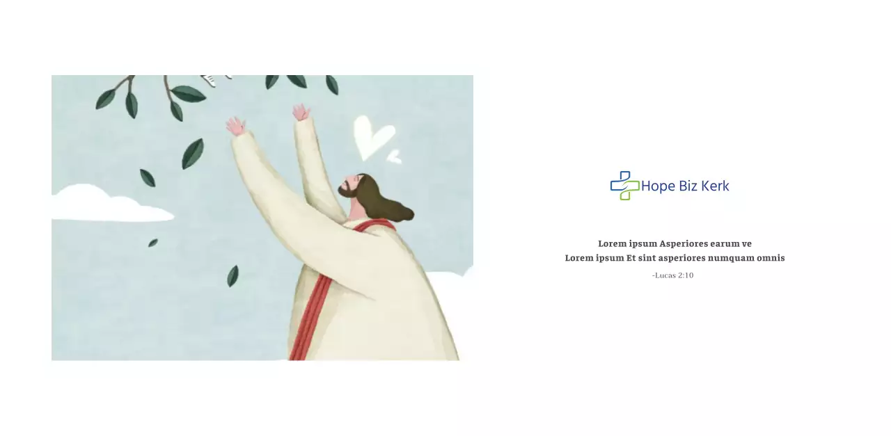 Kerkkalender met warme illustraties