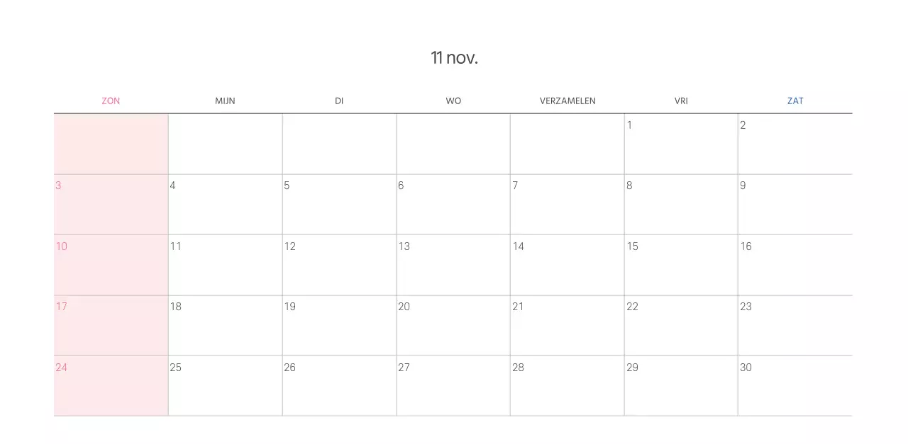 Kerkkalender met warme illustraties