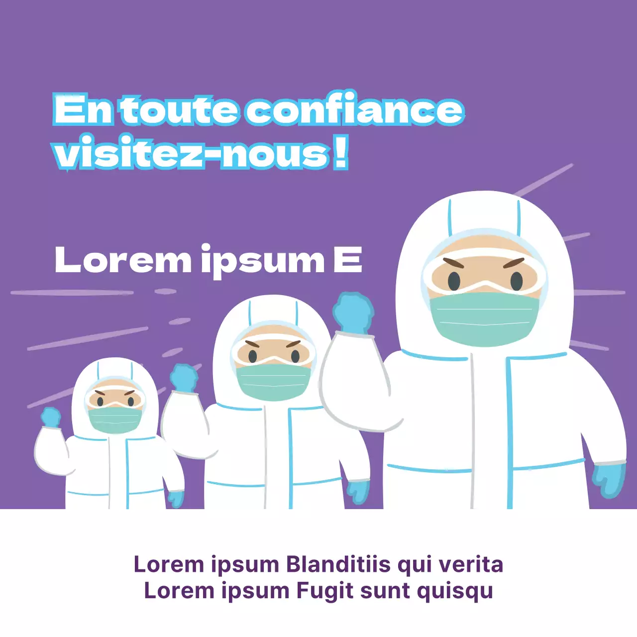 Visite sécurisée de Purple Corona