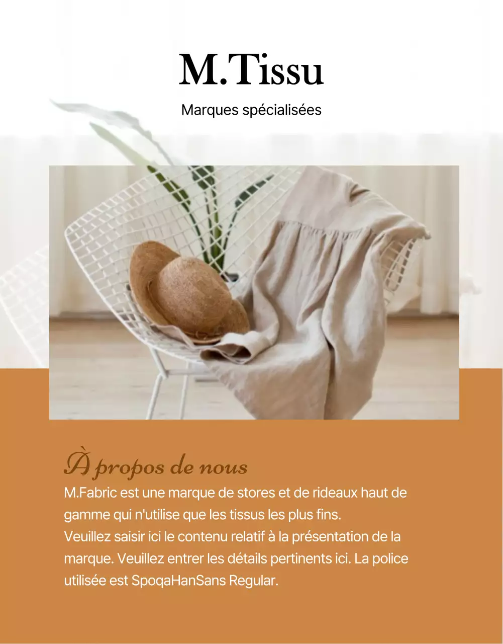 Page de détail des rideaux d'automne