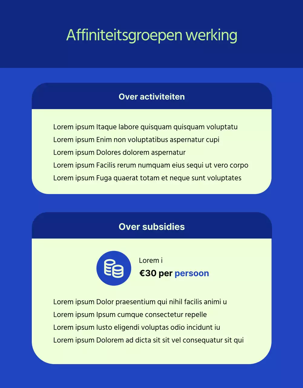 De trendy werkclubs van Blue zijn op zoek naar introducties