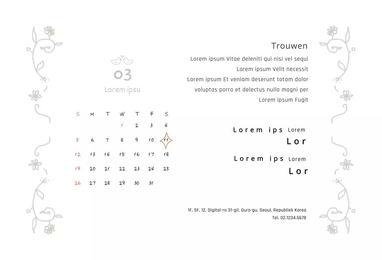 Schattige huwelijksuitnodigingen met lijnillustraties