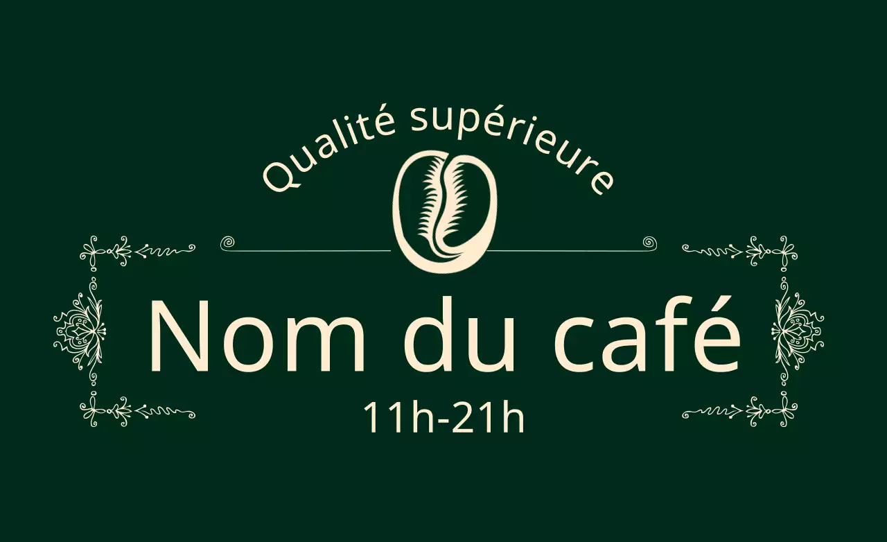 16 autocollants de café