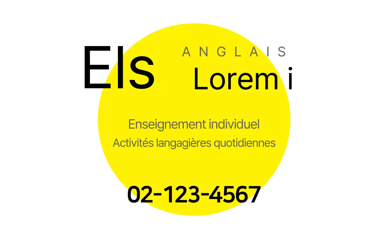 École d'anglais Elsevier