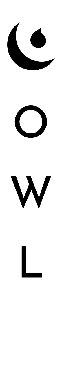 Een strak ontwerp met je logo en merknaam