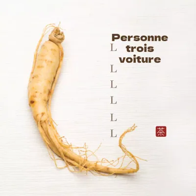 Thé au ginseng