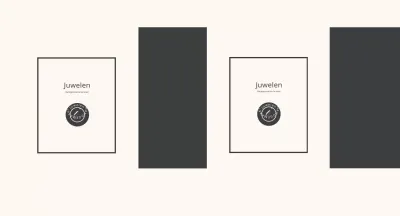 Beige Zwart Moderne Sieradenwinkel