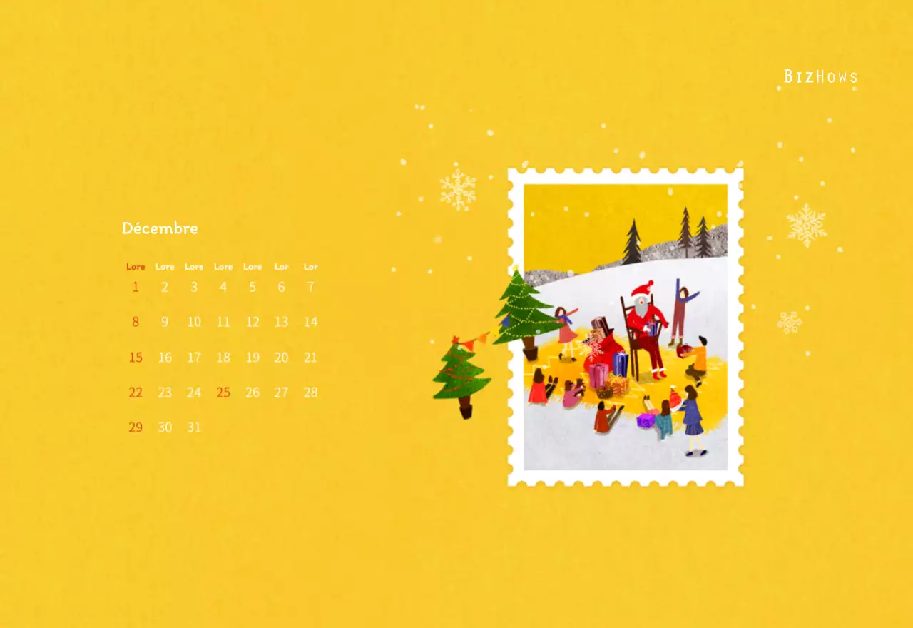 Illustrations de timbres avec un concept chaleureux