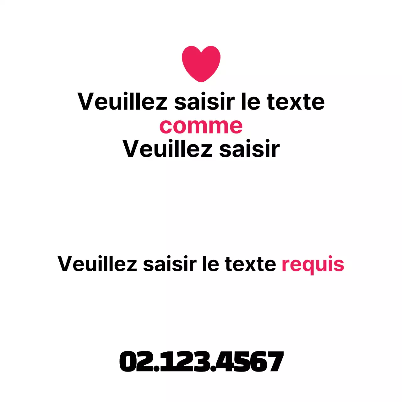 Saisir le texte du cœur