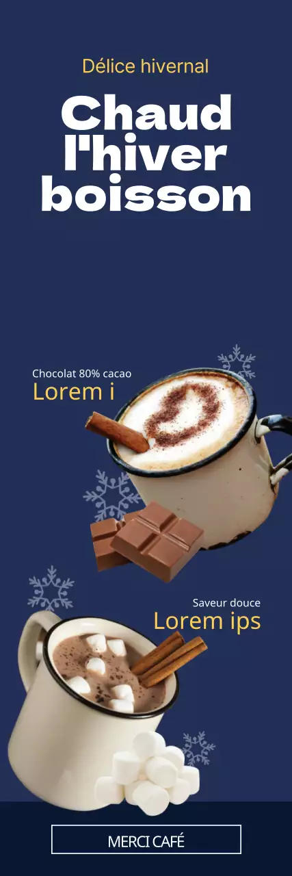 Nouveau menu d'hiver