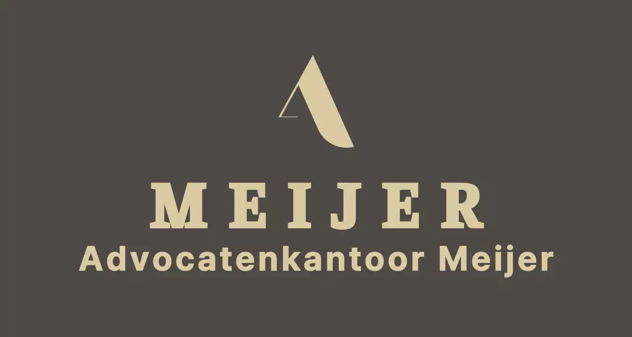 Een stijlvolle, duur uitziende bruine balsa met het logo en de naam van je advocatenkantoor erop.