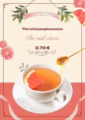 Thé aux fruits de gland