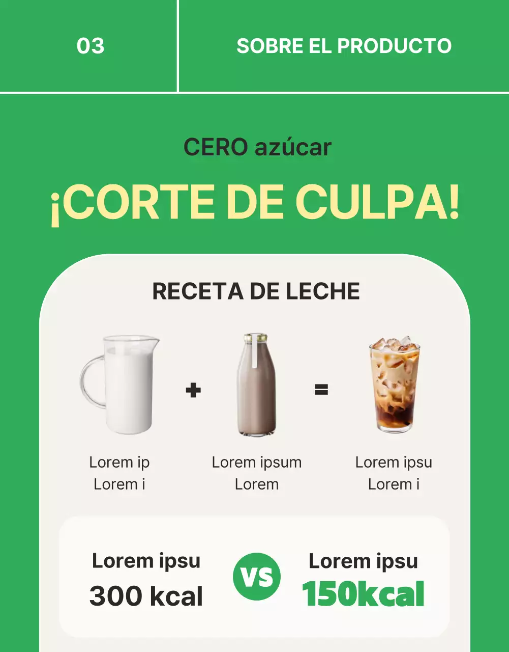 Promover el té verde, simple y sin leche