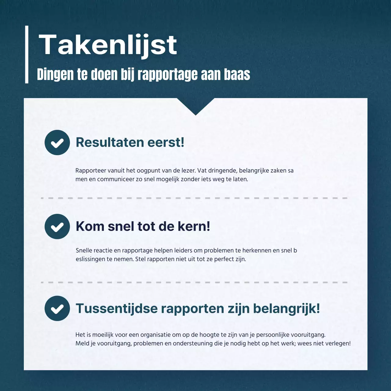 Een strakke, blauwe en grijze rapportagehandleiding