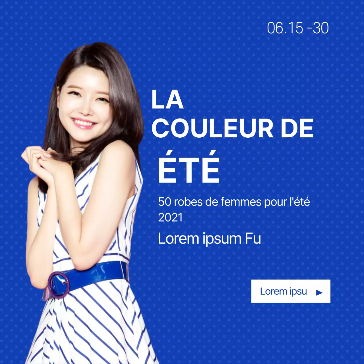 Blue Dots Summer Dress Sale Blue Colour Fashion Shopping