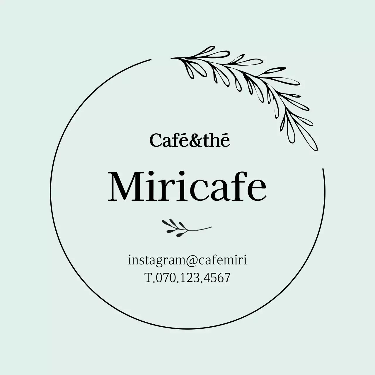 Logo du café