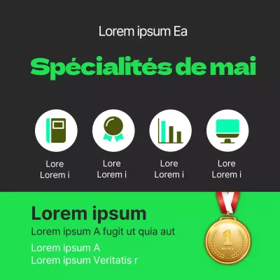 Thèmes éducatifs vert fluo et gris foncé pour les activités scolaires spéciales