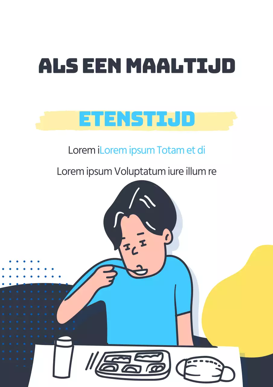 Corona Schoolleven Poster