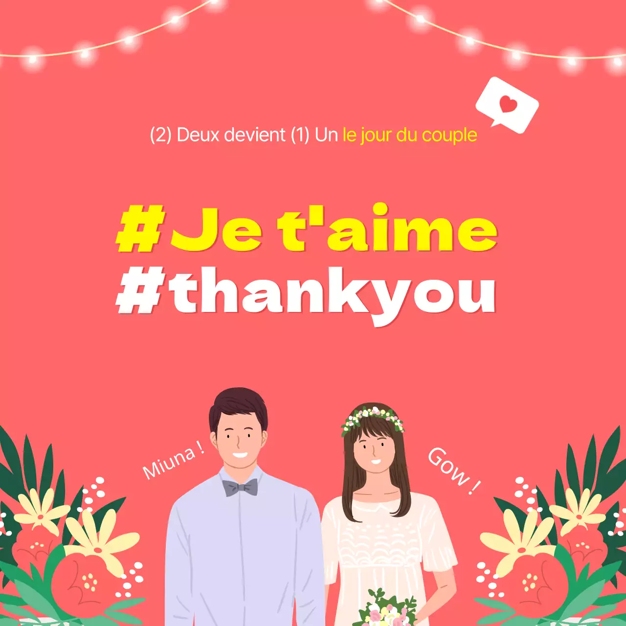 RosePink Couple's DayDesign