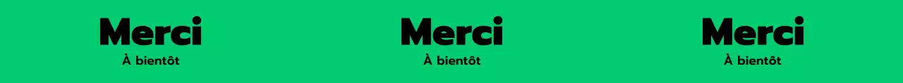 Motif simple avec texte de remerciement vert et vert