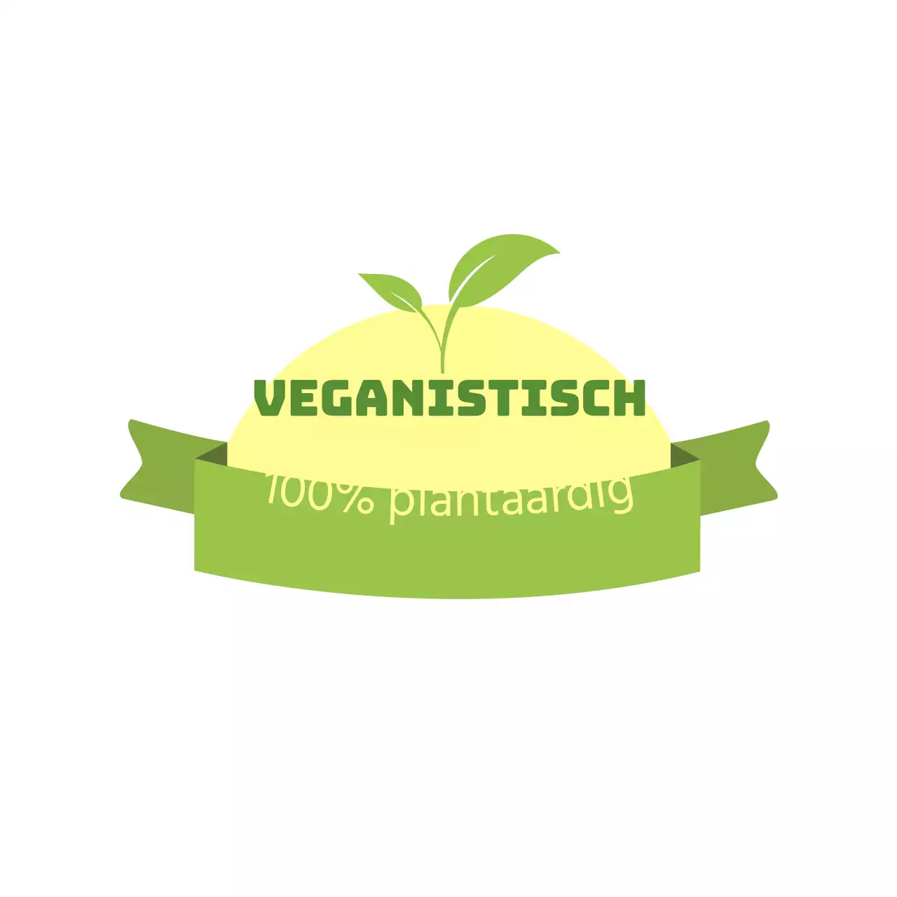 Een gids voor veganistische ingrediënten met een schattig chartreuse en groen concept