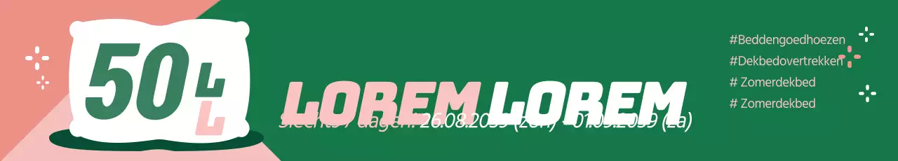 Beddenseizoen zomer uit