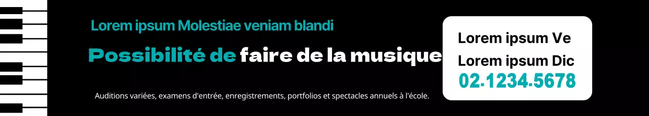 École de musique_Bannière de garage