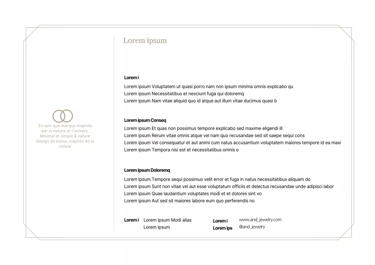 Carte postale Beige Luxurious Jewellery Buying Guide