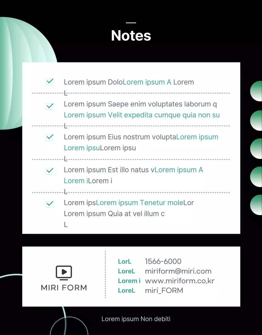 Un pop de menthe simple et branché sur un film court noir En savoir plus