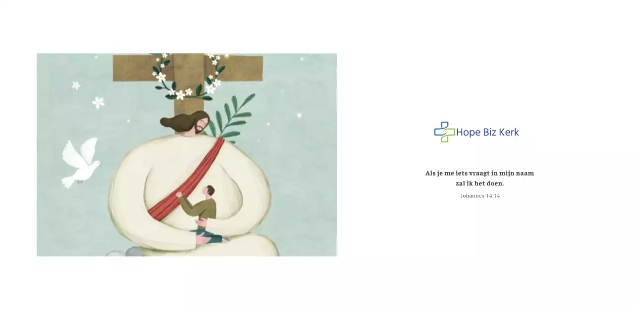 Kerkkalender met warme illustraties