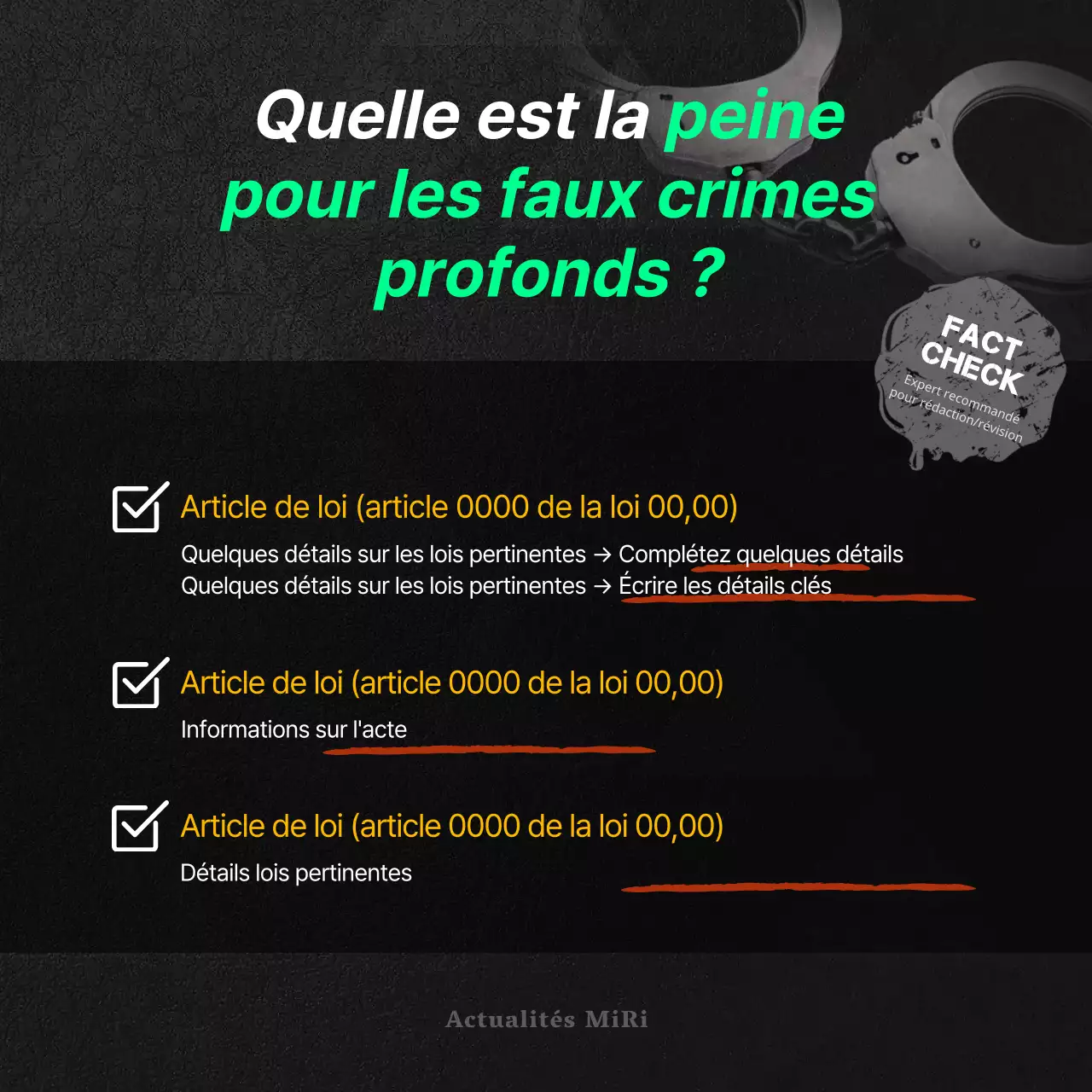 Le crime de deepfake en noir et blanc CardNews