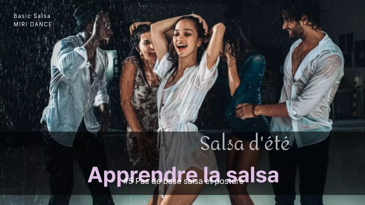 Apprendre à danser la salsa Summer Glamour Basic Step Dance Club